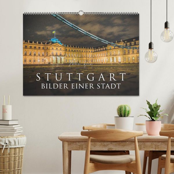 Produktbild: Stuttgart - Bilder einer Stadt 2026 (Wandkalender 2026 DIN A2 quer), CALVENDO Monatskalender