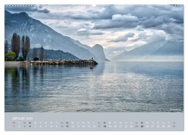Produktbild: Italienische Momente (hochwertiger Premium Wandkalender 2026 DIN A2 quer), Kunstdruck in Hochglanz