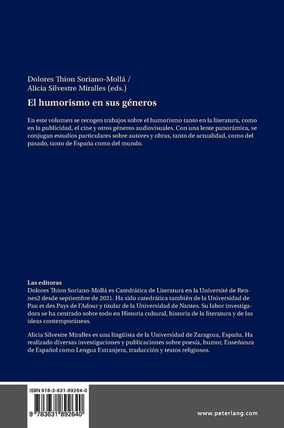 Produktbild: El humorismo en sus g&eacute;neros