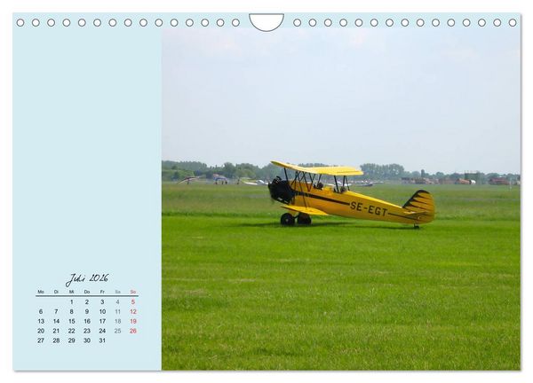 Produktbild: Sportliche Kunstflieger (Wandkalender 2026 DIN A4 quer), CALVENDO Monatskalender
