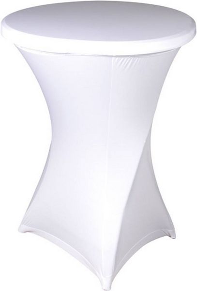 Produktbild: Perel Standing table cover Stehtisch&uuml;berzug Wei&szlig; FP200