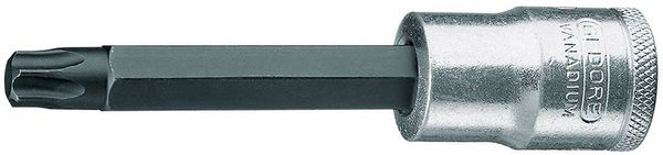 Produktbild: Gedore ITX 19 L T45-100 6155870 Innen-Sechsrund (TX) Schraubendrehereinsatz 7.82 mm T 45 1/2" (12.5 mm)
