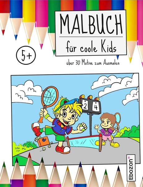 Produktbild: Malbuch f&uuml;r coole Kids