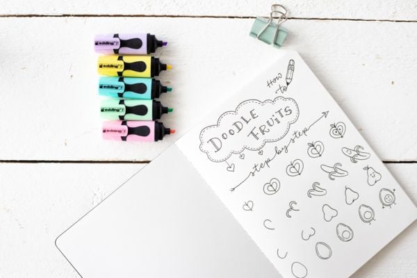 Produktbild: Edding Textmarker 7 Mini Pastel Power, 4er Set