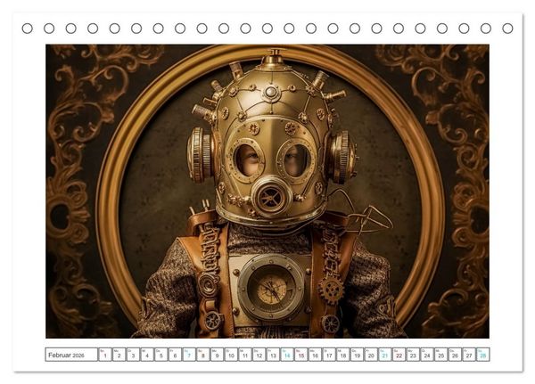Produktbild: Astronauten Outfits (Tischkalender 2026 DIN A5 quer), CALVENDO Monatskalender