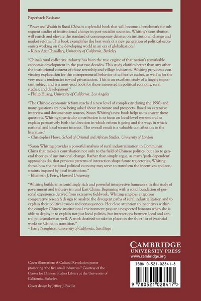 Produktbild: Power and Wealth in Rural China