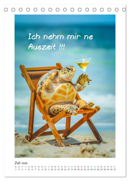 Produktbild: Lach Dich fit ! (Tischkalender 2026 DIN A5 hoch), CALVENDO Monatskalender