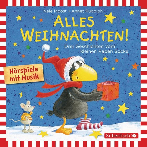 Produktbild: Alles Weihnachten!: Alles Advent!, Alles gebacken!, Alles verschenkt! (Der kleine Rabe Socke) (H&ouml;rspiel)