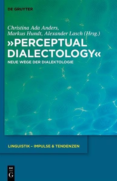 Produktbild: "Perceptual Dialectology"