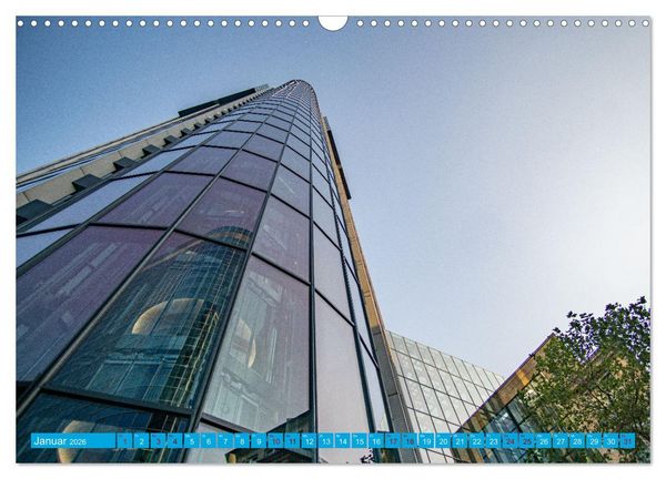 Produktbild: Towers of Frankfurt Fotokalender 2026 (Wandkalender 2026 DIN A3 quer), CALVENDO Monatskalender