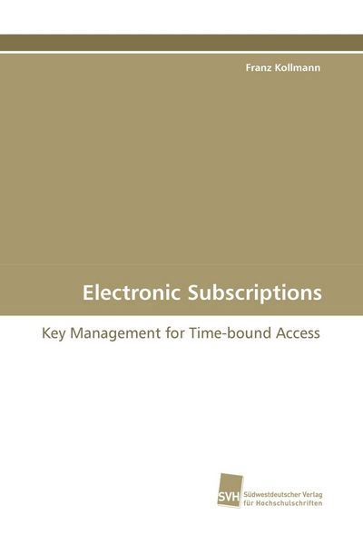 Produktbild: Electronic Subscriptions