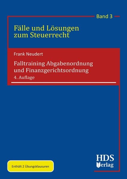 Produktbild: Falltraining Abgabenordnung und Finanzgerichtsordnung