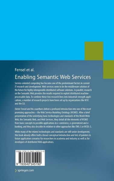 Produktbild: Enabling Semantic Web Services