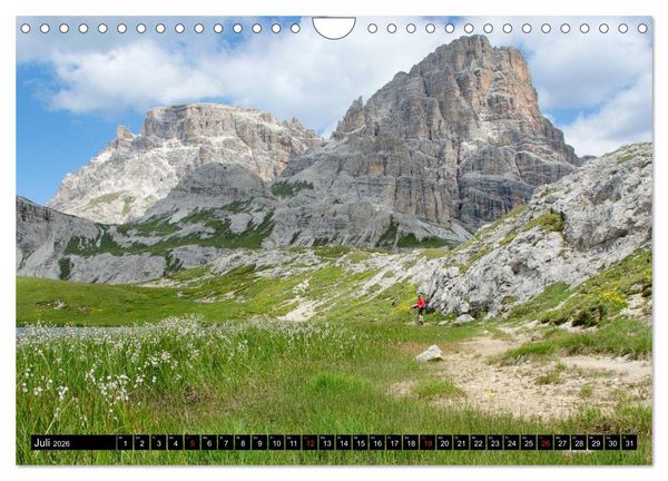 Produktbild: Wandern in aller Welt (Wandkalender 2026 DIN A4 quer), CALVENDO Monatskalender