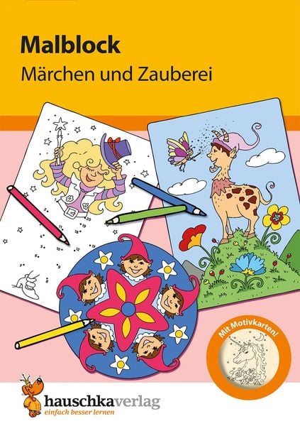 Produktbild: Malblock - M&auml;rchen und Zauberei