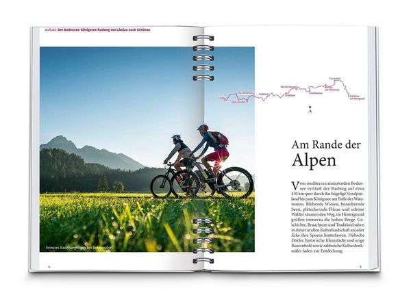 Produktbild: KOMPASS Radreisef&uuml;hrer Bodensee-K&ouml;nigssee Radweg