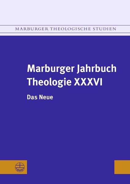 Produktbild: Marburger Jahrbuch Theologie XXXVI