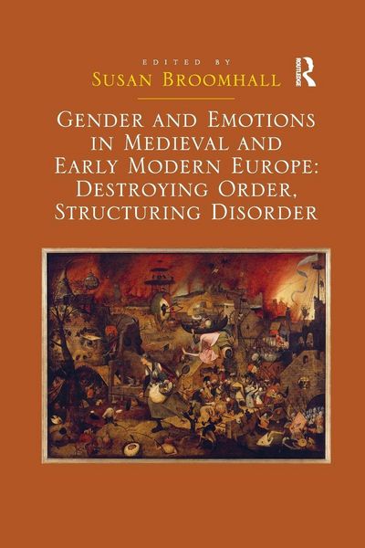 Produktbild: Gender and Emotions in Medieval and Early Modern Europe