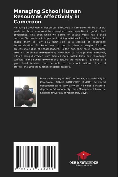 Produktbild: Managing School Human Resources effectively in Cameroon