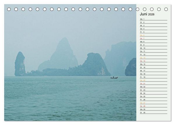 Produktbild: Asien - Thailand und Kambodscha (Tischkalender 2026 DIN A5 quer), CALVENDO Monatskalender