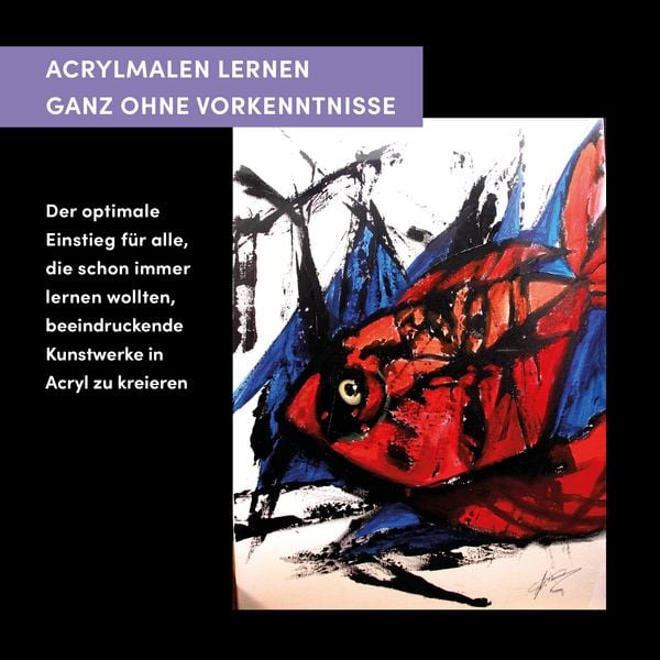 Produktbild: Der ultimative ACRYLMALKURS f&uuml;r Einsteiger