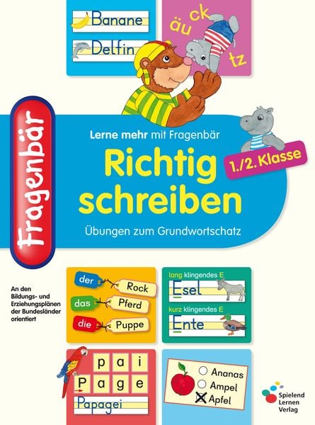 Fragenbär - Richtig schreiben 1./2. Klasse