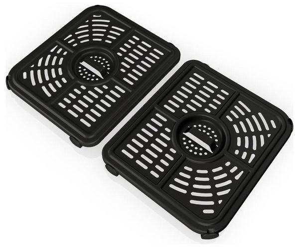 Produktbild: Ninja AF500EU Hei&szlig;luft-Fritteuse 2470 W Schwarz, Silber