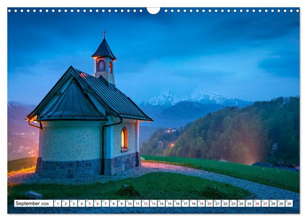Produktbild: Berchtesgadener Alpen - Landschaften zum Tr&auml;umen (Wandkalender 2026 DIN A3 quer), CALVENDO Monatskalender