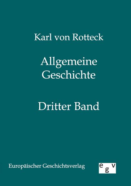 Produktbild: Allgemeine Geschichte