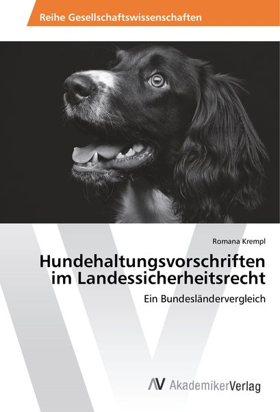 Produktbild: Hundehaltungsvorschriften im Landessicherheitsrecht