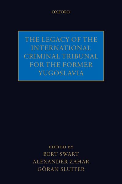 Produktbild: The Legacy of the International Criminal Tribunal for the Former Yugoslavia