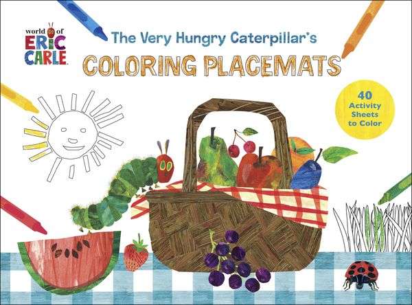Produktbild: The Very Hungry Caterpillar's Coloring Placemats
