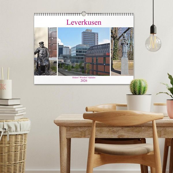 Produktbild: Leverkusen Hitdorf Wiesdorf Opladen (Wandkalender 2026 DIN A3 quer), CALVENDO Monatskalender