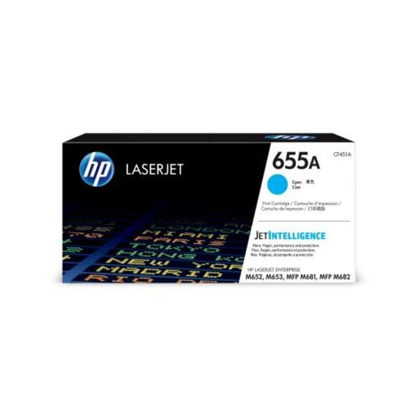 HP Toner 655A cyan