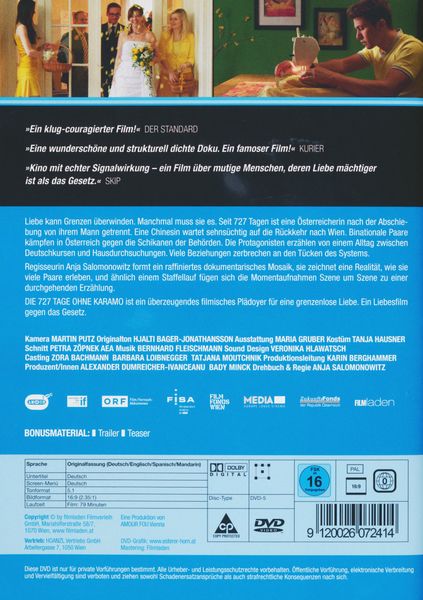 Produktbild: Die 727 Tage ohne Karamo
