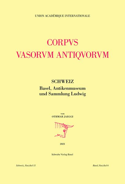 Produktbild: Jaeggi, O: Corpus Vasorum Antiquorum