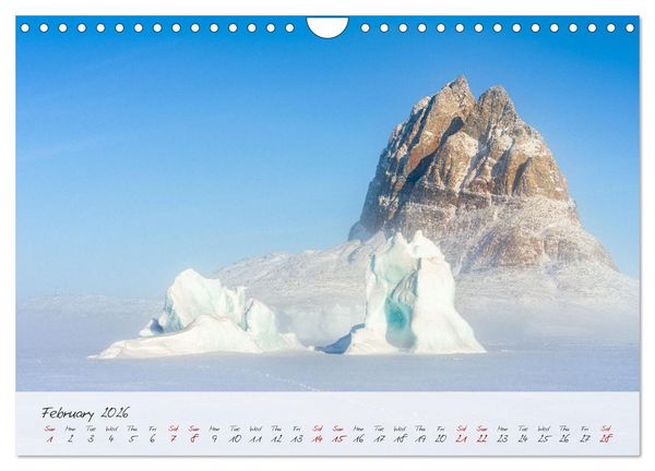 Produktbild: Greenland - Impressions of an Arctic Island (Wall Calendar 2026 DIN A4 landscape), CALVENDO 12 Month Wall Calendar