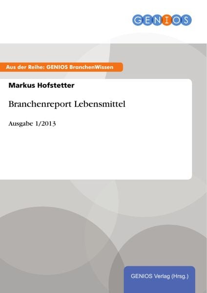 Produktbild: Branchenreport Lebensmittel