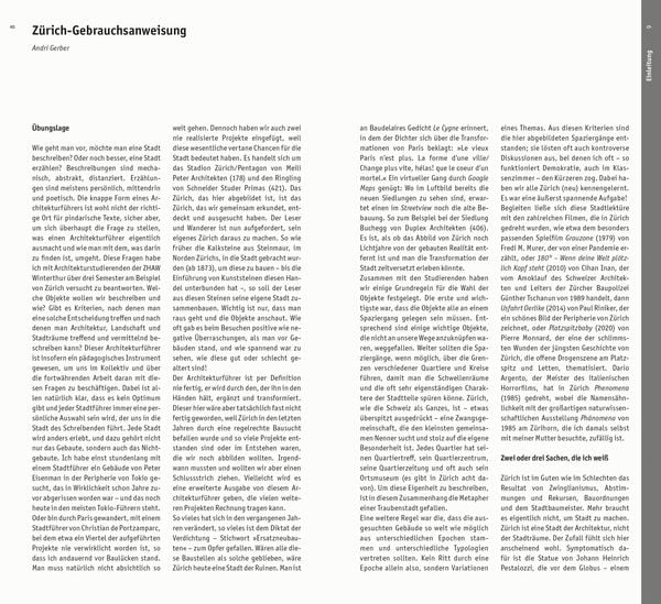Produktbild: Z&uuml;rich. Architekturf&uuml;hrer