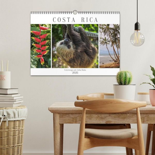 Produktbild: Costa Rica - unterwegs mit Julia Hahn (Wandkalender 2026 DIN A3 quer), CALVENDO Monatskalender