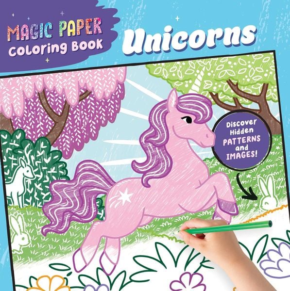 Produktbild: Magic Paper Coloring Book: Unicorns