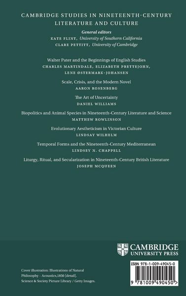 Produktbild: Acoustics in Nineteenth-Century Literature and Science