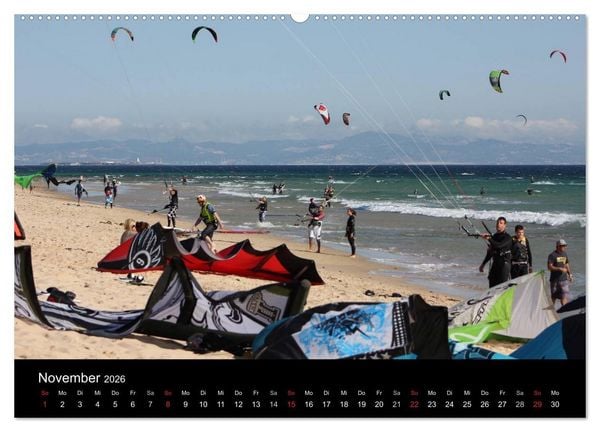 Produktbild: Tarifa - Andalusien (hochwertiger Premium Wandkalender 2026 DIN A2 quer), Kunstdruck in Hochglanz