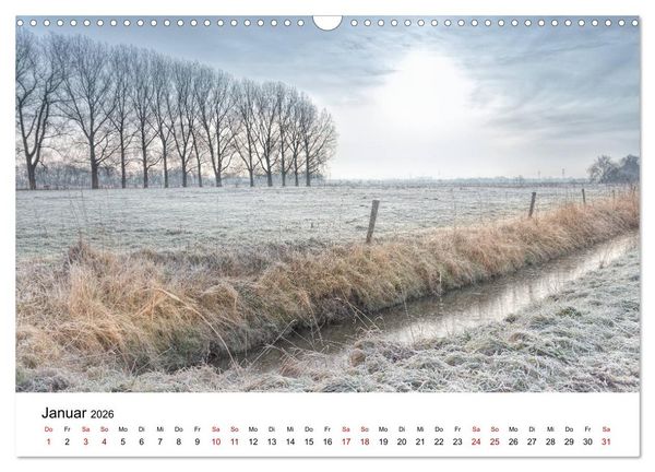 Produktbild: Wilhelmshaven und Umland - Idyllische Motive von H&auml;fen, Meer und Landschaft (Wandkalender 2026 DIN A3 quer), CALVENDO Monatskalender