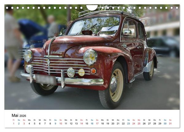 Produktbild: Oldtimer - Altes Blech in neuem Glanz (Wandkalender 2026 DIN A4 quer), CALVENDO Monatskalender