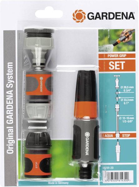 Gardena 18291-20 Gartenspritze mit Anschluss-Set