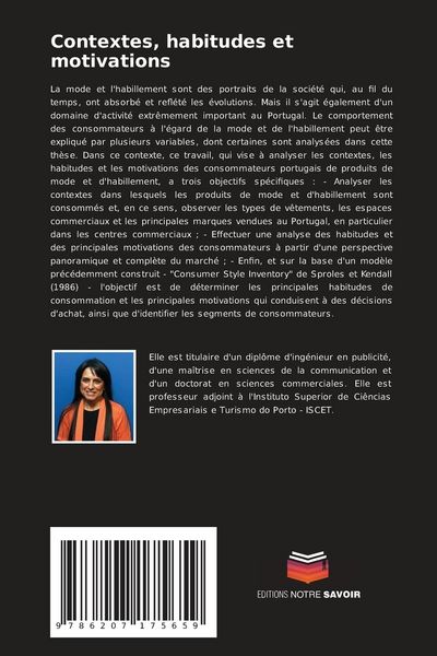 Produktbild: Contextes, habitudes et motivations