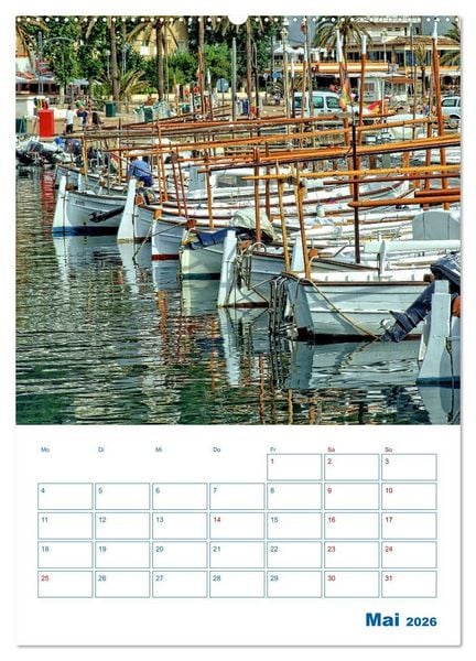 Produktbild: S&oacute;ller auf Mallorca &ndash; Terminplaner (Wandkalender 2026 DIN A2 hoch), CALVENDO Monatskalender