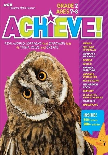 Achieve! Grade 2, Taschenbuch von The Learning Company, Houghton Mifflin Company, 9780544372511