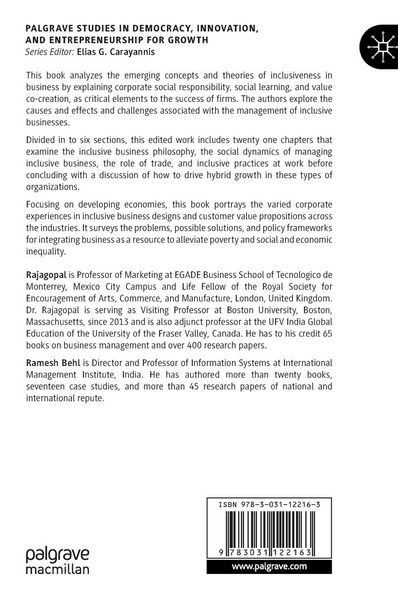 Produktbild: Inclusive Businesses in Developing Economies